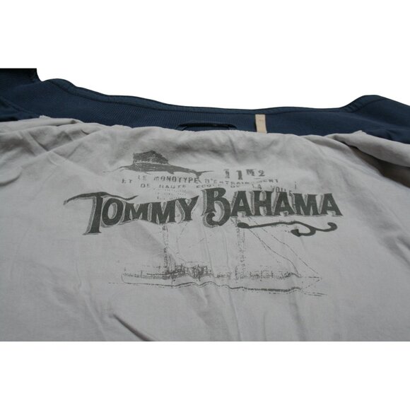Tommy Bahama Blue Catalina Cruiser Soft Shell Jacket Mens Large Windbreaker - Picture 3 of 11